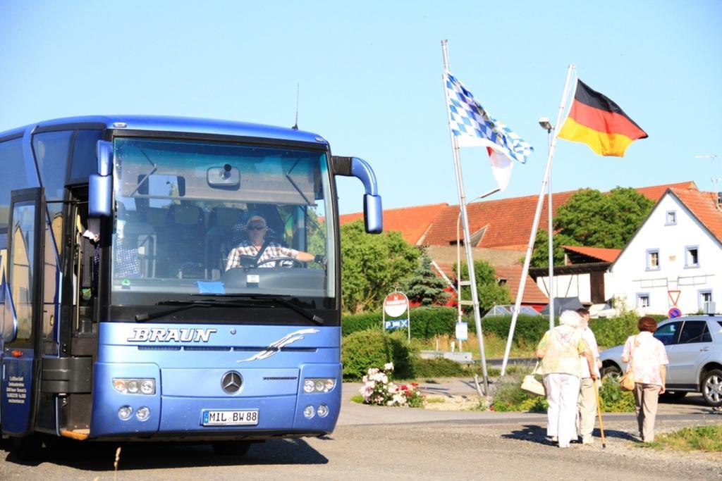 Landgasthof Frankentor Motel Wasserlosen Exterior foto